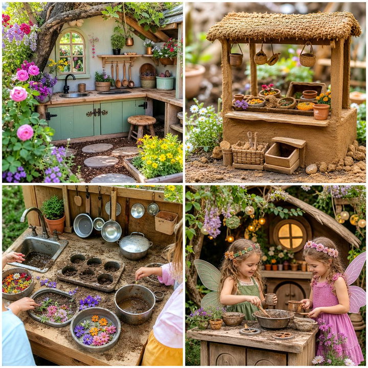 22 Creative Mud Kitchen Ideas for Kids’ Play Areas