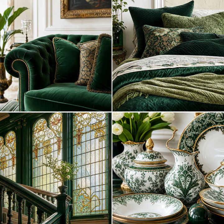 22 Dark Green Victorian Living Room Ideas for Moody Elegance