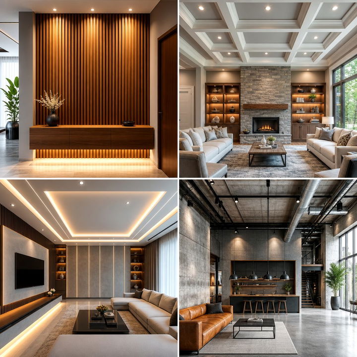 22 Dramatic Accent Ceiling Ideas to Elevate Rooms