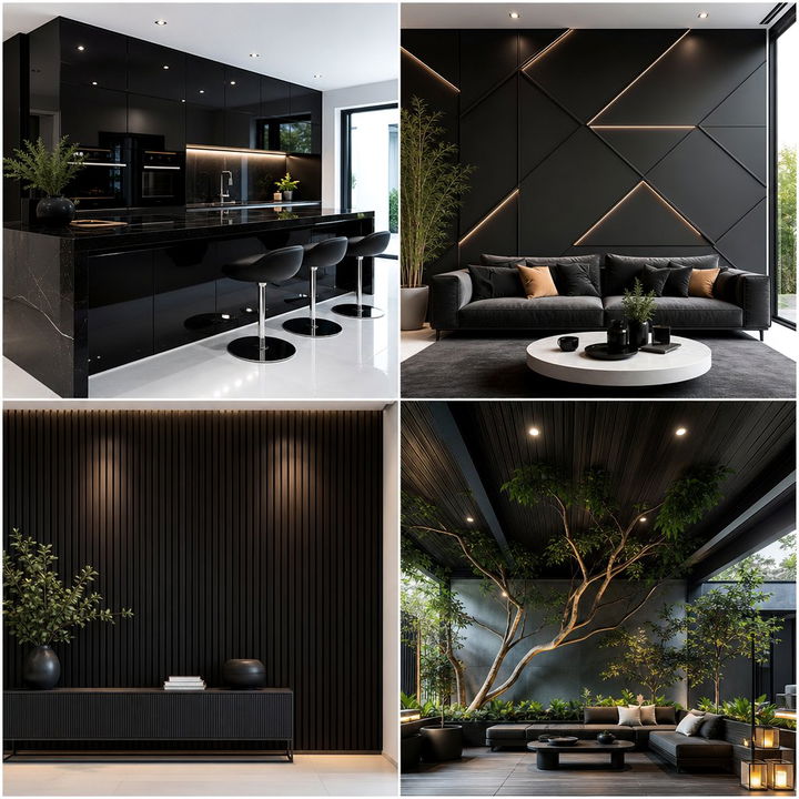 22 Dramatic Black Ceiling Ideas for Modern Interiors