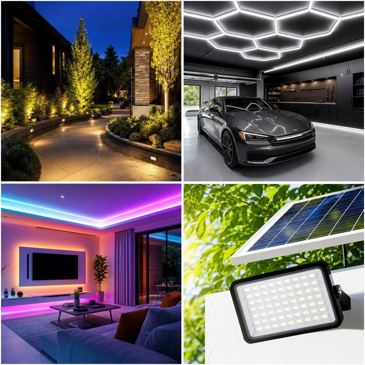 22 Exterior Garage Lighting Ideas for Safety & Style