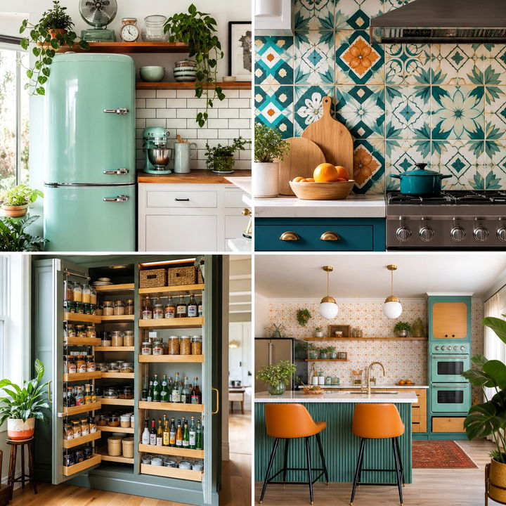 22 Groovy 70s Kitchen Ideas for a Retro Remodel