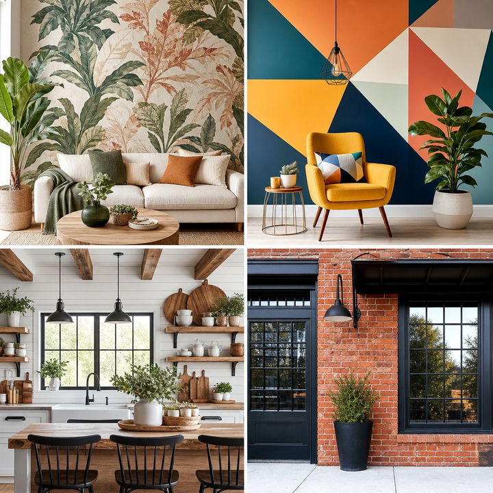 22 Living Room Accent Wall Ideas for Bold Statements