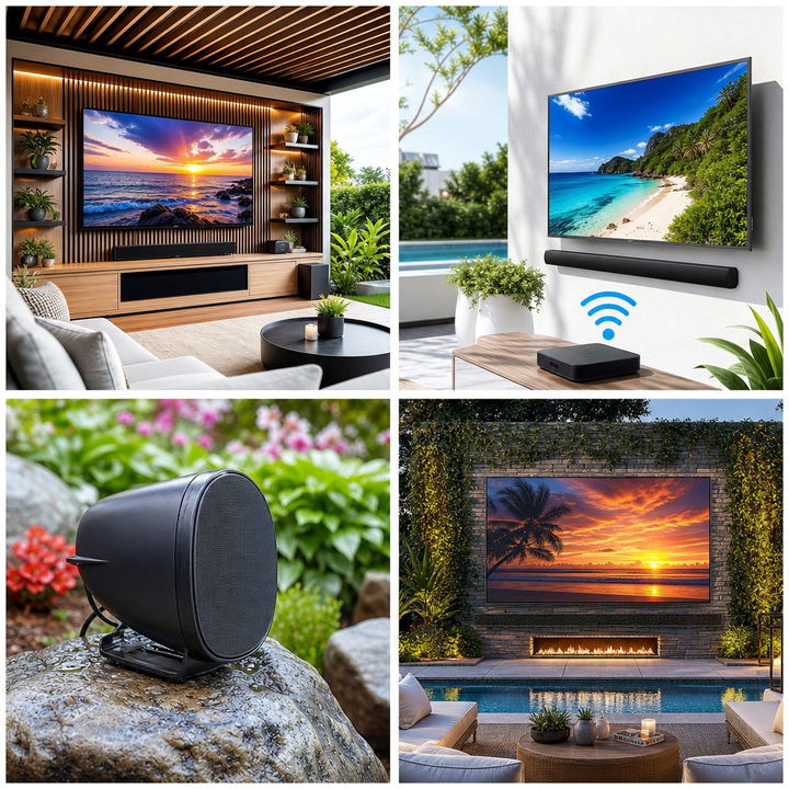 22 Outdoor TV Ideas for Ultimate Backyard Entertainment