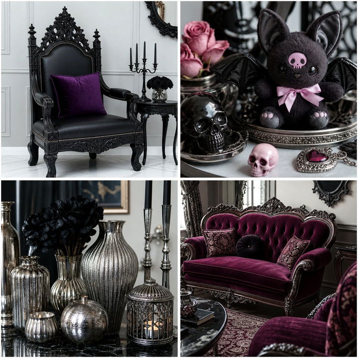 22 Pastel Goth Bedroom Ideas to Blend Softness and Edge