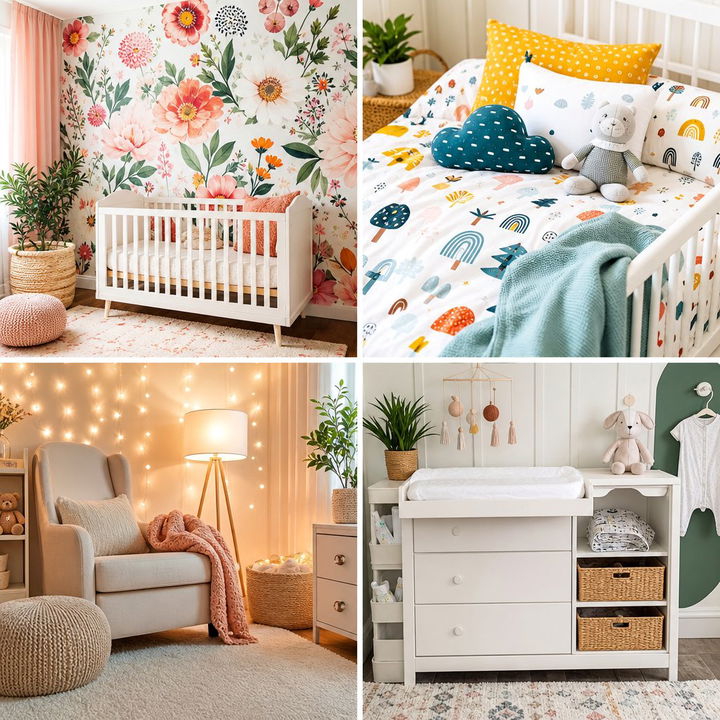 22 Pink and Green Nursery Ideas: Calming & Whimsical Spaces