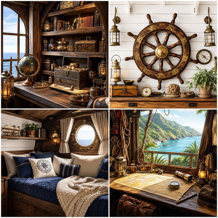 22 Pirate-Themed Bedroom Ideas for Kids’ Nautical Fun
