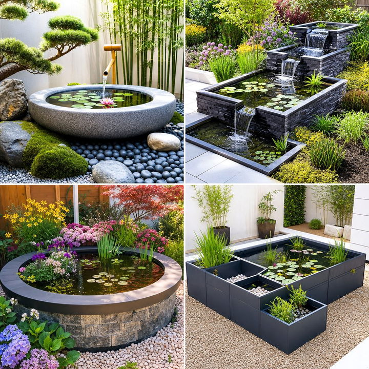 22 Raised Garden Pond Designs for Water Features
