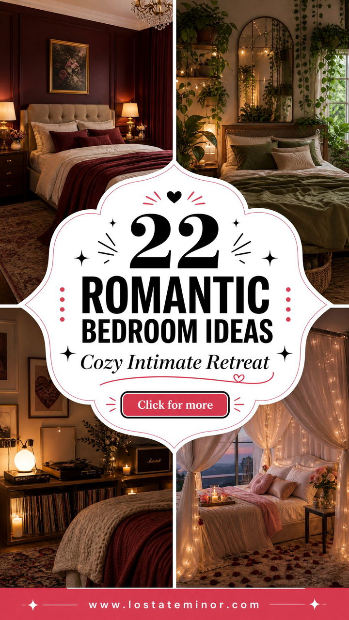 22 Romantic Bedroom Ideas for Cozy Intimacy - 22 Romantic Bedroom Ideas for Cozy Intimacy