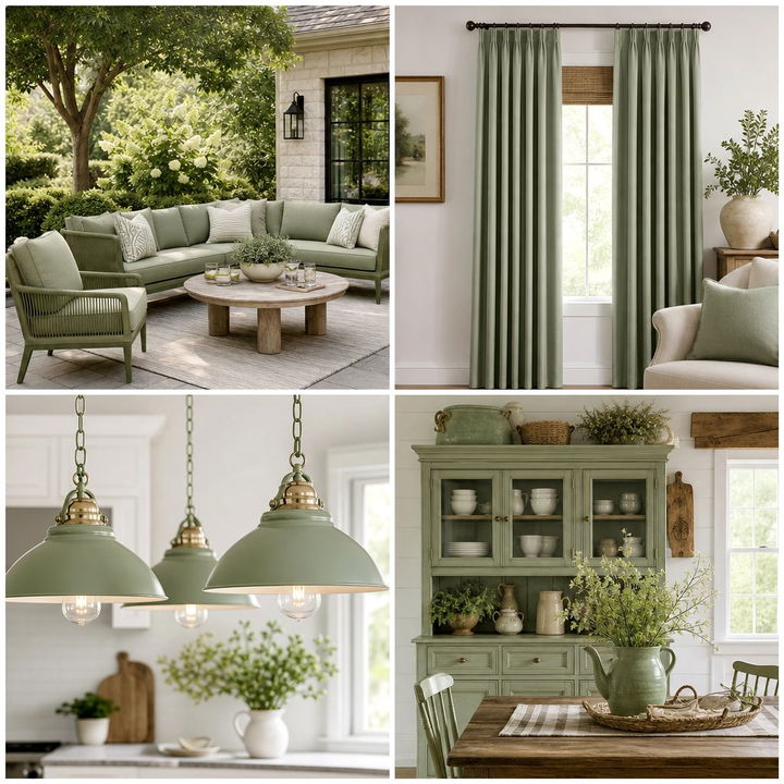 22 Sage Green Decor Ideas for Calming Home Accents