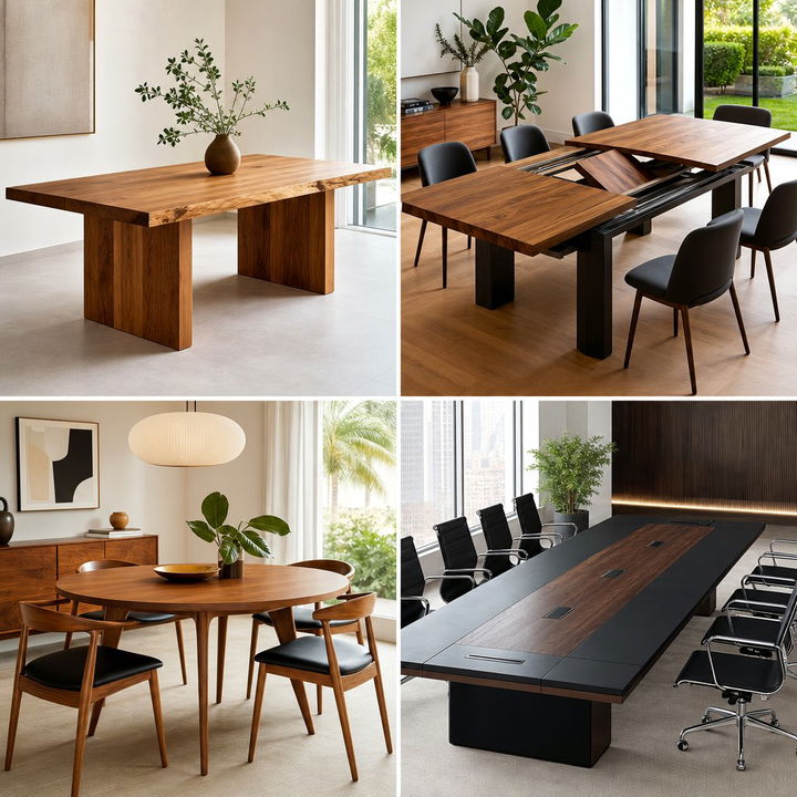 22 Stylish Table Design Ideas for Modern Living Spaces