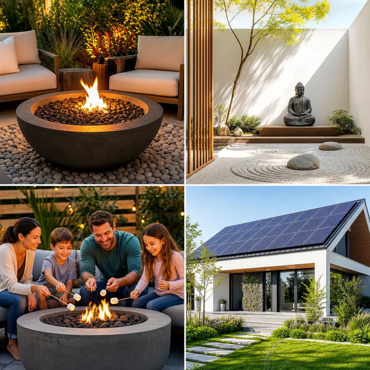 22 Sunken Fire Pit Designs for Cozy Outdoor Gatherings