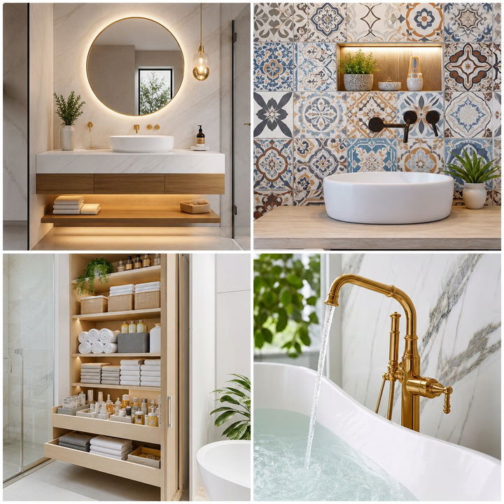 22 Aesthetic Bathroom Ideas for Visually Stunning Spaces