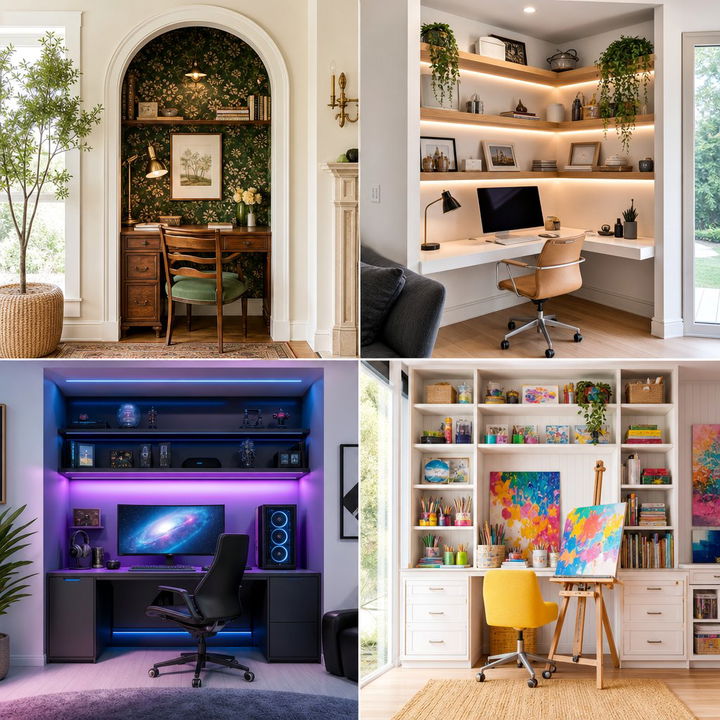 22 Alcove Ideas to Optimize Space and Enhance Room Layouts