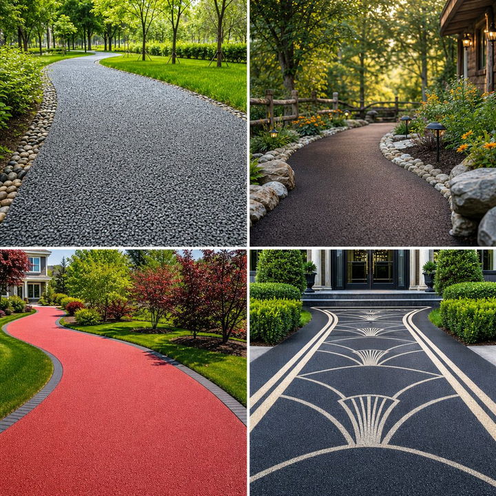 22 Asphalt Walkway Ideas for Durable and Stylish Paths