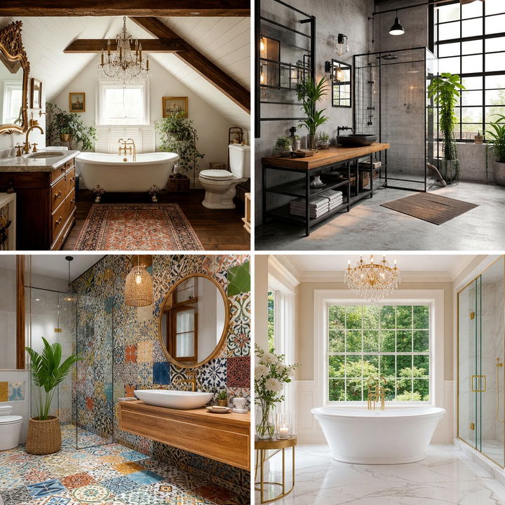 22 Attic Bathroom Ideas for Space-Efficient Luxury