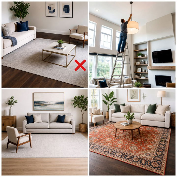 22 Awkward Living Room Layout Solutions & Ideas