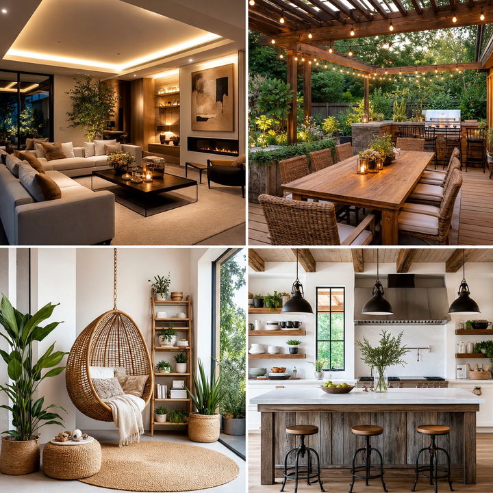 22 Backyard Pavilion Ideas With Fireplaces for Year-Round Use