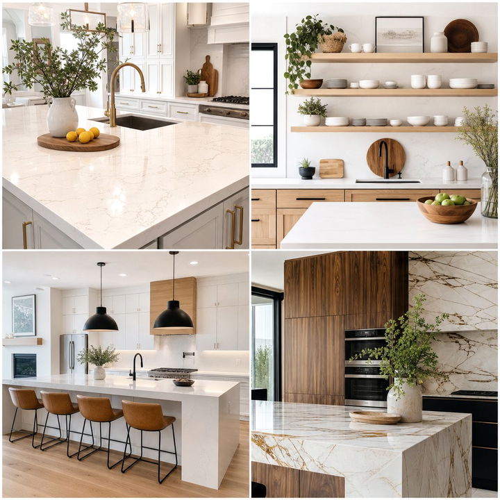 22 Black, White & Gold Kitchen Ideas for Timeless Elegance
