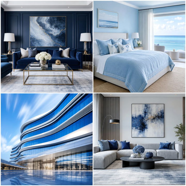 22 Blue Accent Wall Ideas for Bold Interior Spaces