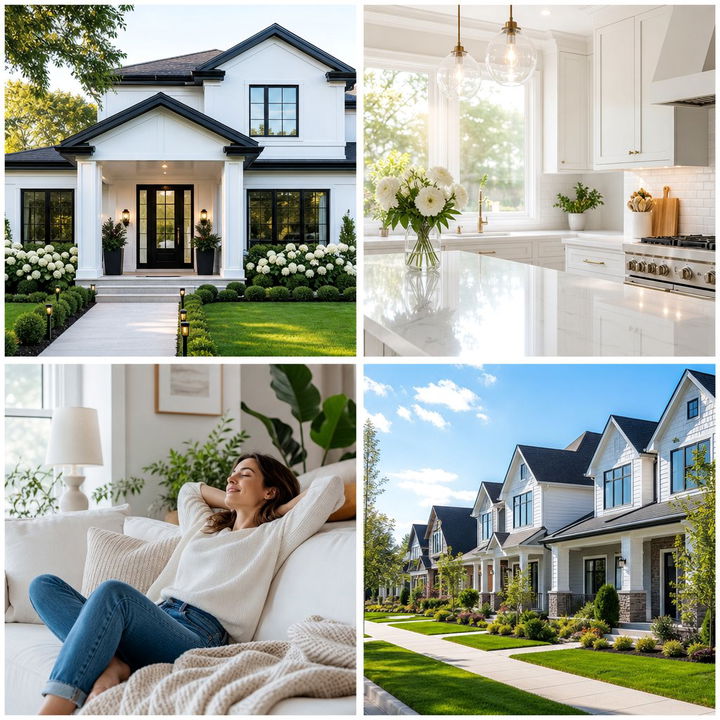 22 Blue House Siding With White Trim Exterior Inspirations