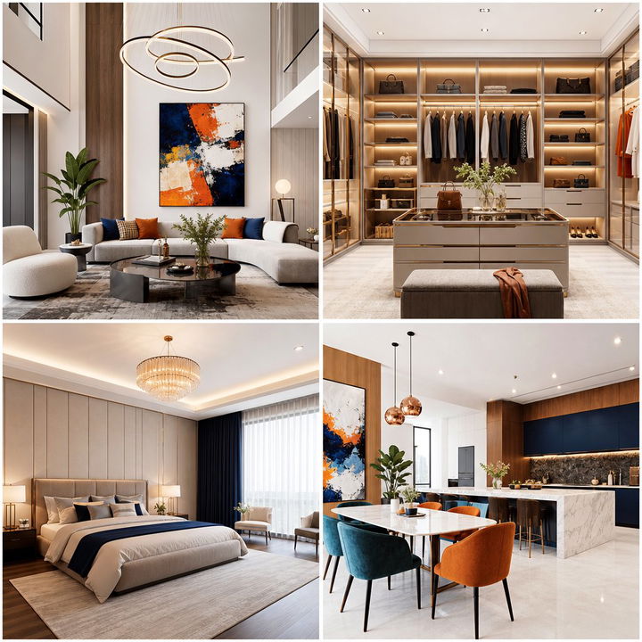 22 Blue Kitchen Cabinets With Gold Hardware Accents