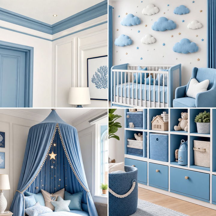 22 Blue Nursery Ideas for a Calming Baby Room