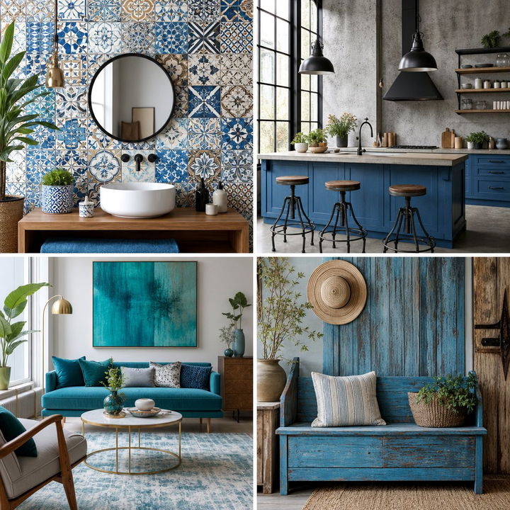 22 Blue Tile Bathroom Ideas for Spa-Like Luxury at Home