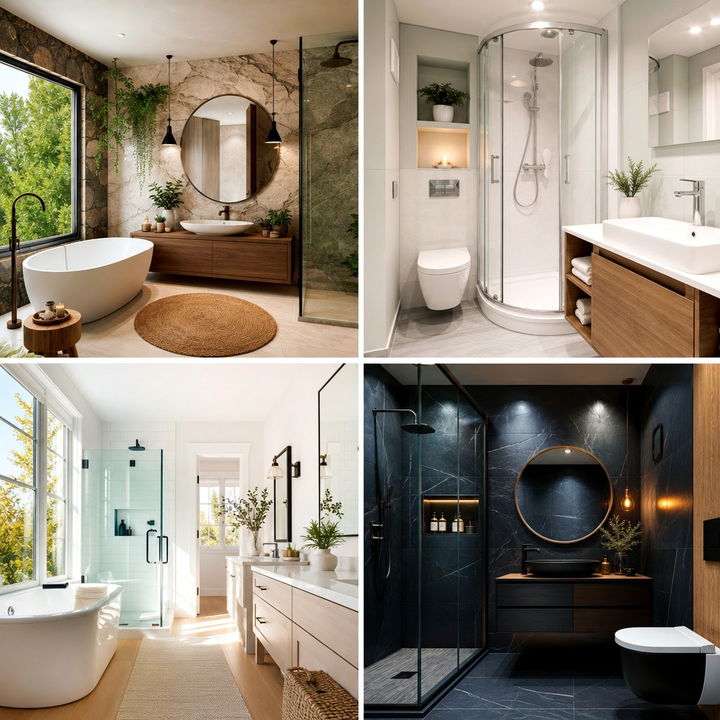 22 Blue and Gray Bathroom Design Ideas & Trends