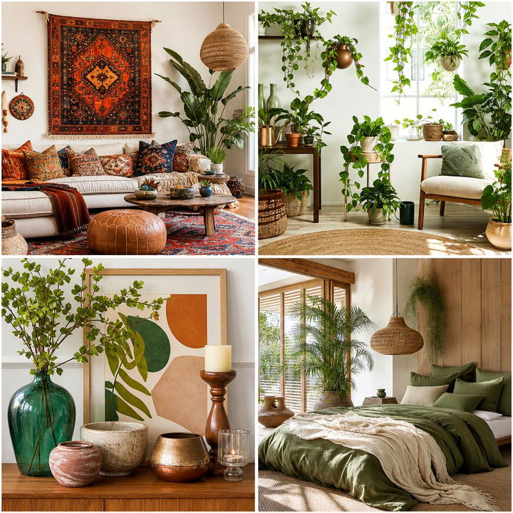 22 Boho Burnt Orange Bedroom Ideas for Warm Vibes