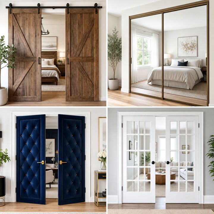 22 Closet Door Ideas to Enhance Functionality and Style