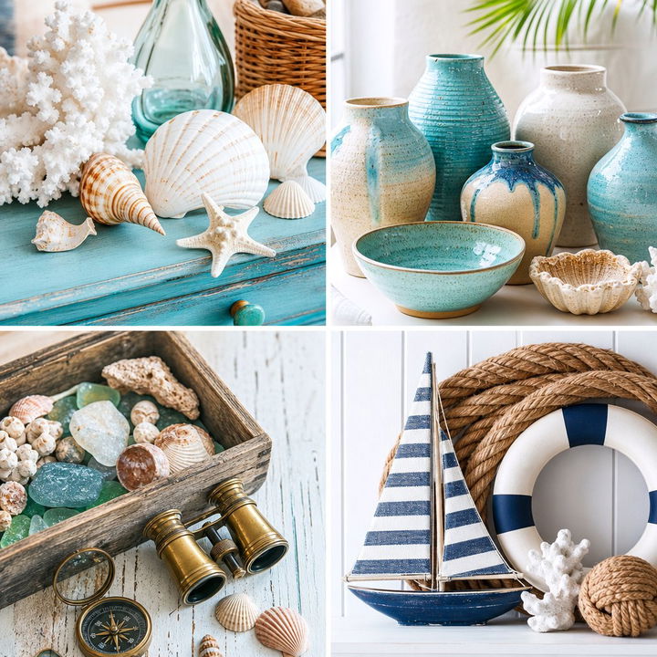22 Coastal Decor Ideas for Relaxed Nautical Spaces