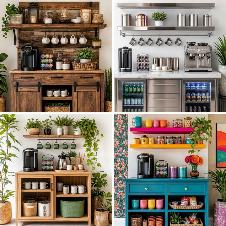 22 Coffee Station Ideas for a Functional Kitchen Setup