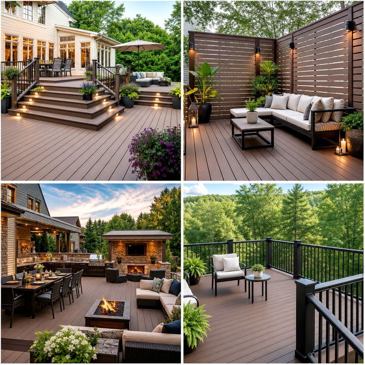 22 Composite Deck Ideas Stylish Durable Outdoor Designs