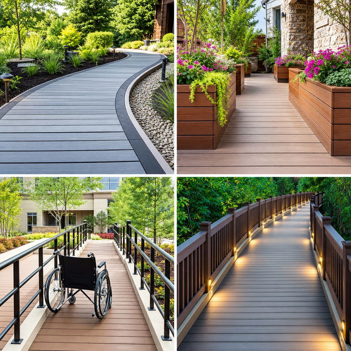 22 Composite Walkway Designs Low-Maintenance Garden Paths