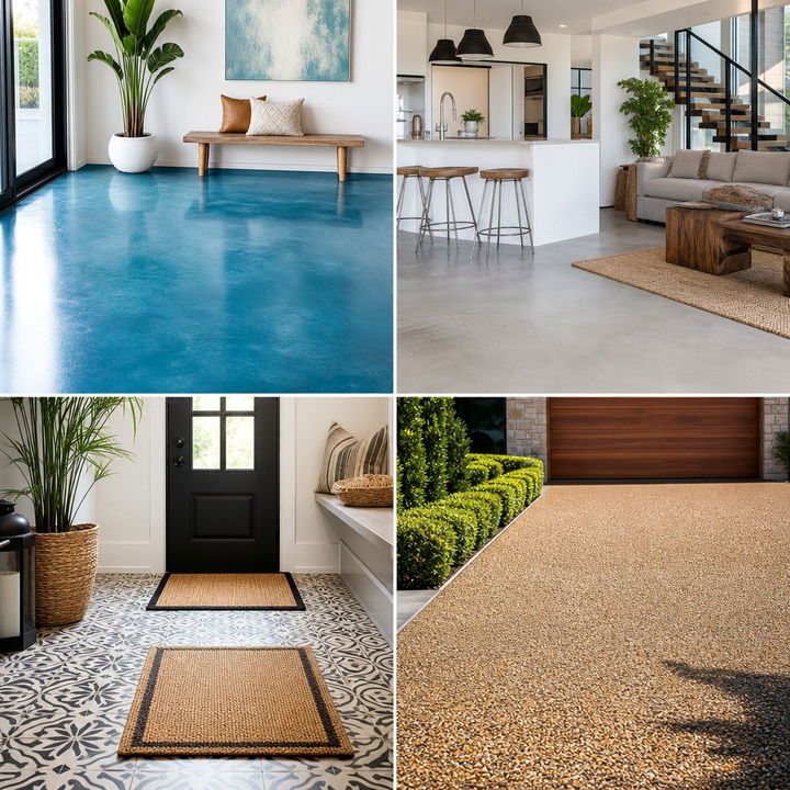 22 Concrete Basement Floor Ideas Stylish and Practical Solutions