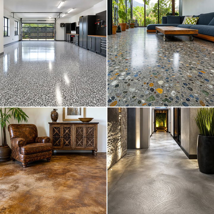 22 Concrete Floor Ideas for Durable and Stylish Home Surfaces