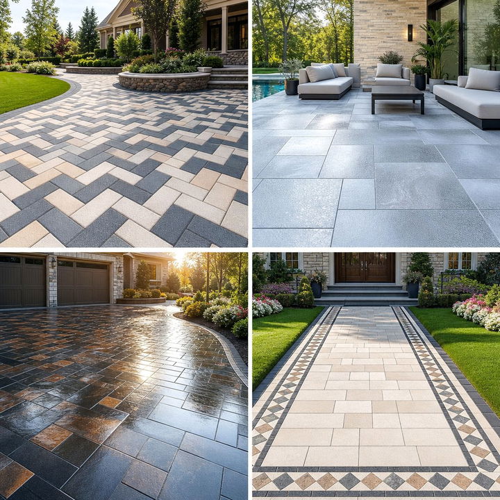 22 Concrete Pavers Around Pool Ideas for Functional Beauty