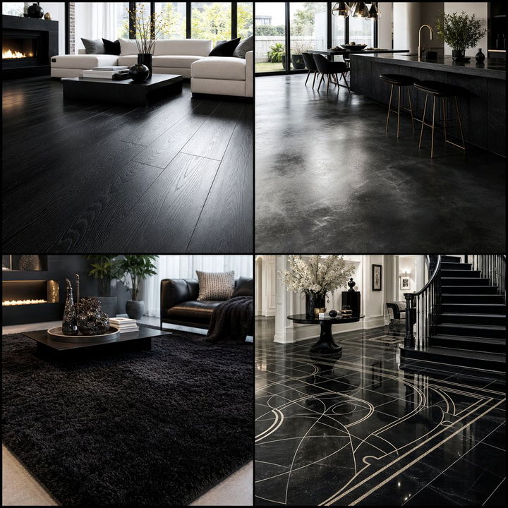 22 Modern Black Floor Bedroom Ideas for Sleek Aesthetics