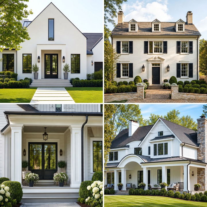 22 Black Roof Exterior Home Design Inspiration Ideas