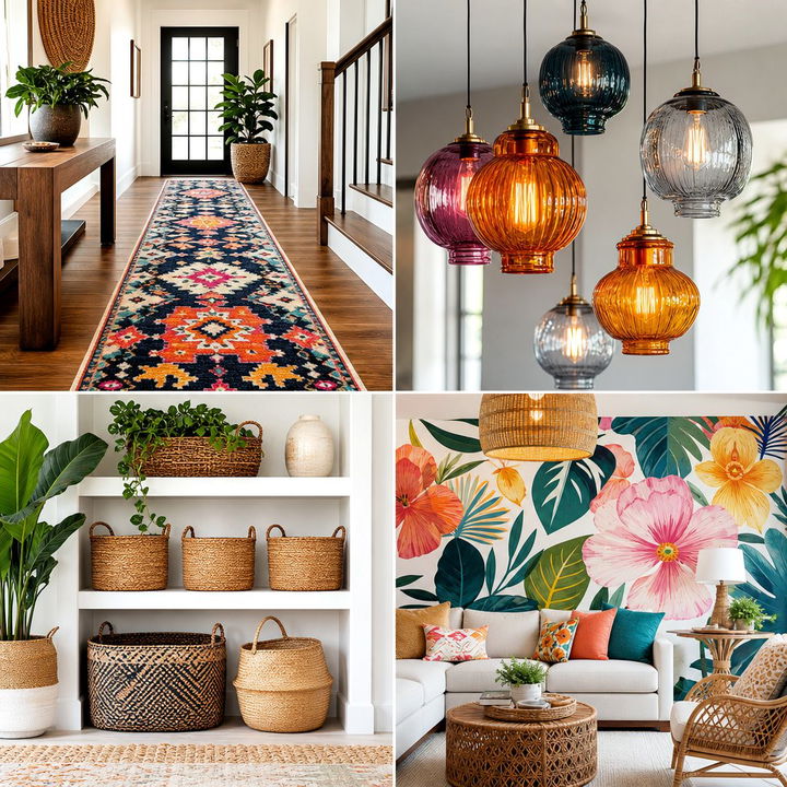 22 Boho Hallway Ideas for Welcoming Entry Spaces