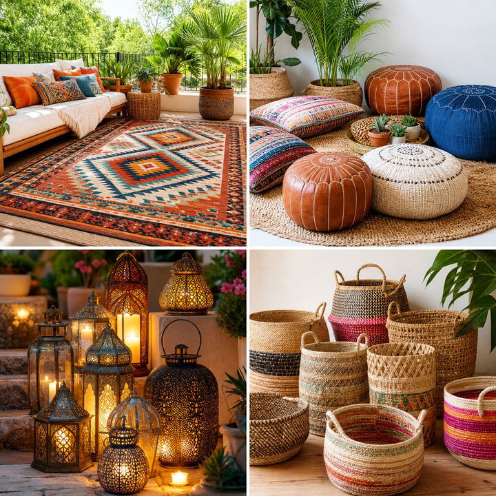 22 Boho Patio Ideas for Bohemian Outdoor Relaxation