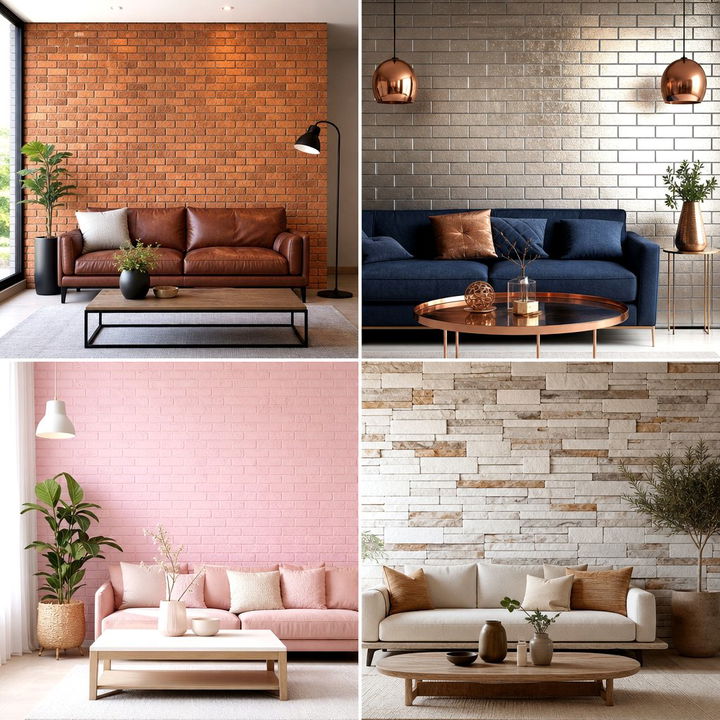 22 Brick Wallpaper Ideas for Industrial or Farmhouse Styles