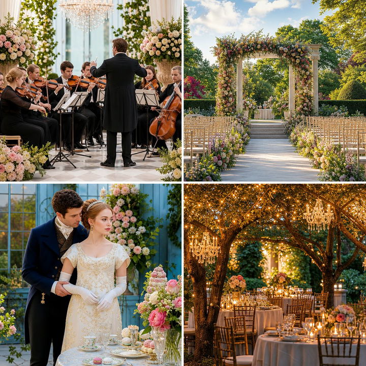 22 Bridgerton-Inspired Wedding Ideas for Regency Romance