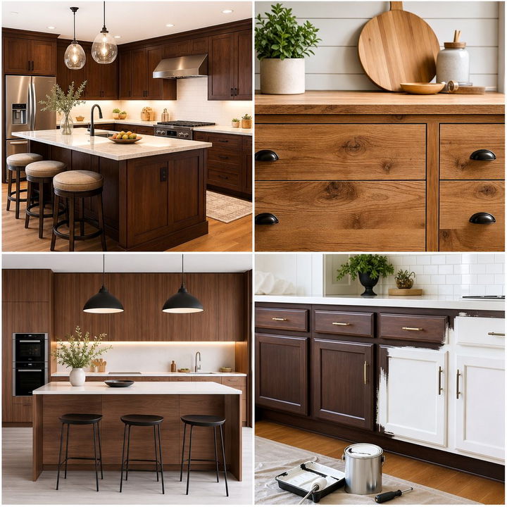 22 Brown Kitchen Cabinet Ideas for Warm, Inviting Spaces