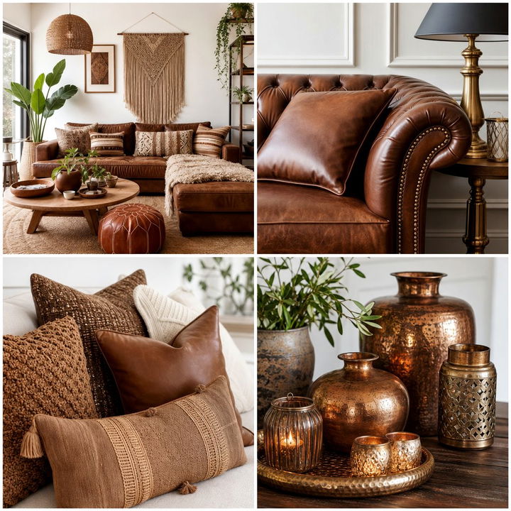 22 Brown Living Room Ideas for Warm, Inviting Atmospheres