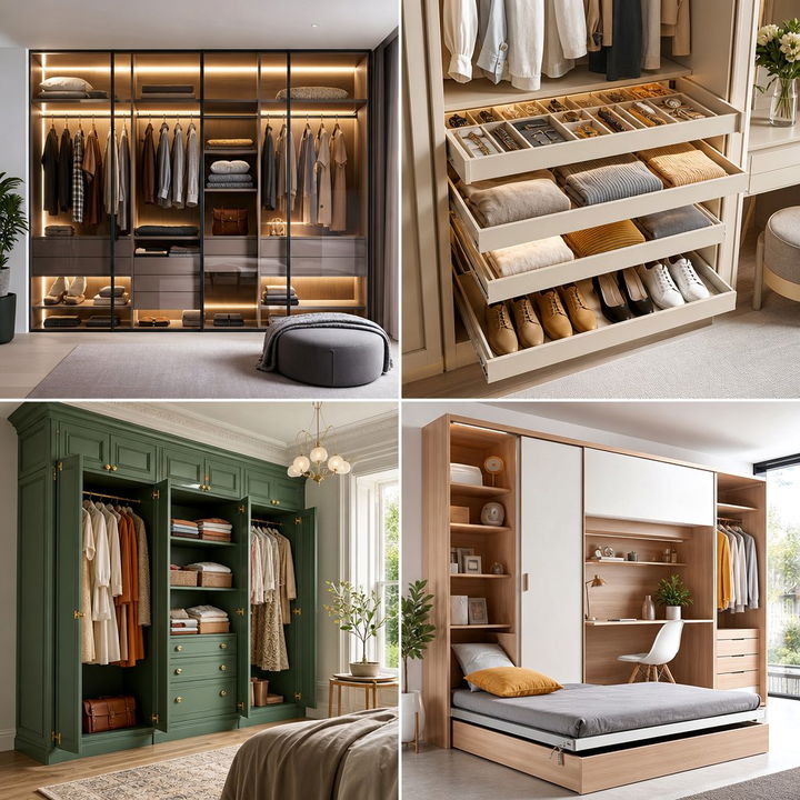 22 Built-in Wardrobe Ideas for Clutter-Free Home Organization