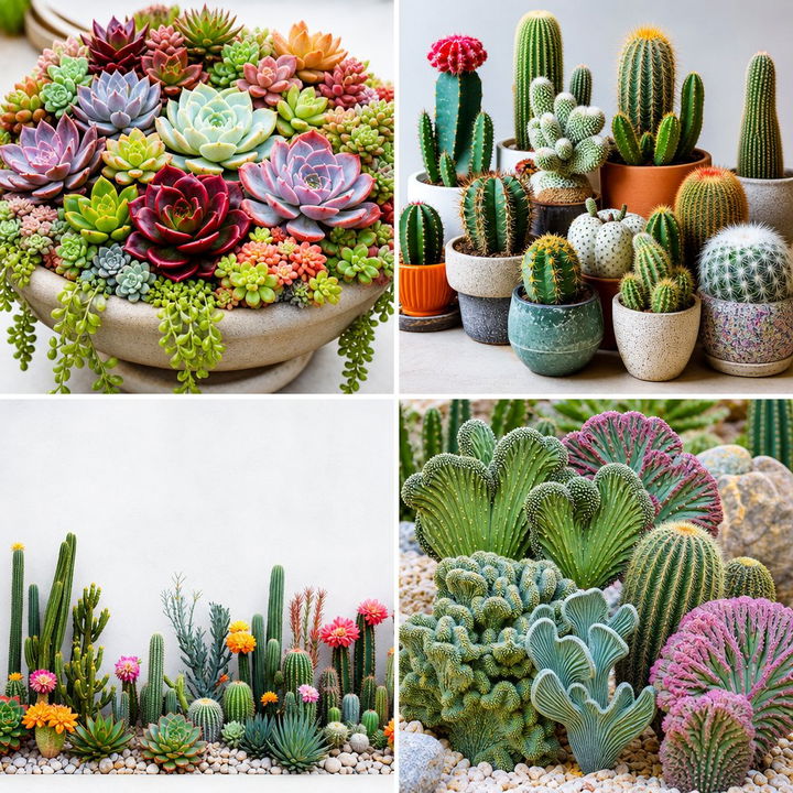 22 Cactus Garden Ideas for Drought-Tolerant Landscaping