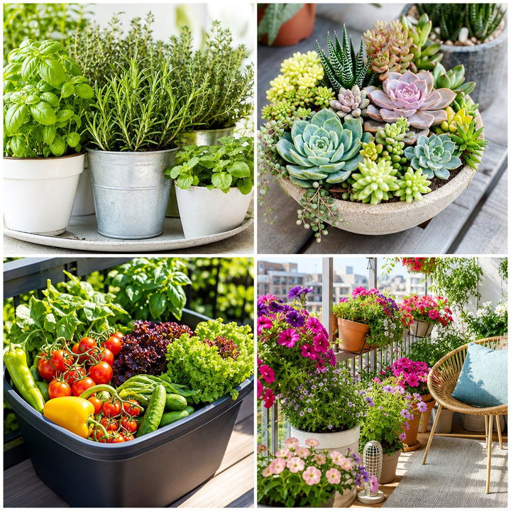 22 Container Garden Ideas for Fresh Herbs and Compact Vegetables