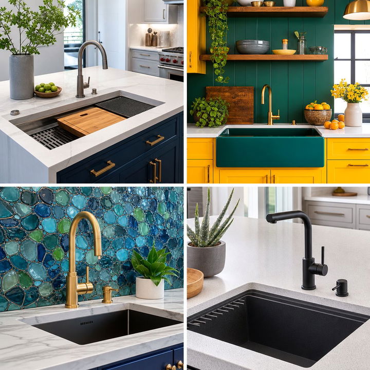22 Corner Kitchen Sink Ideas to Maximize Countertop Space